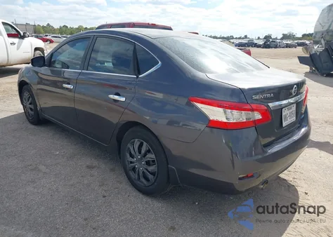 2014 Nissan Sentra Sv z USA, uszkodzony, nr VIN 1N4AB7APXEN855601
